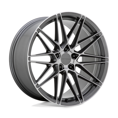 Beyern DAMON 18X8.5 20 5X112/5X112 MATTE GUNMETAL WITH BRUSHED FACE