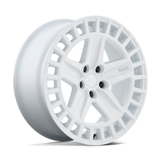 BLACK RHINO ALSTON 20X8.5 25 5X127 GLOSS WHITE