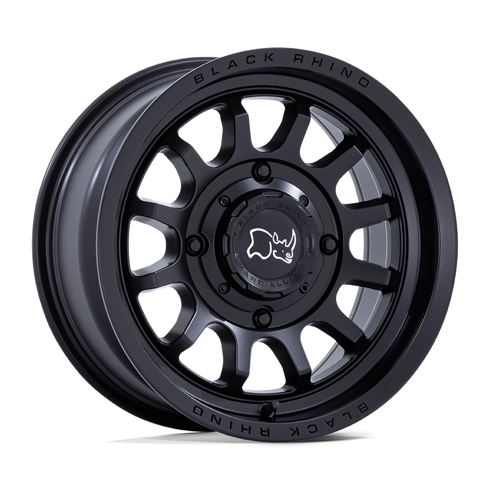 BLACK RHINO POWERSPORTS RAPID UTV 14X7 10 4X156 MATTE BLACK
