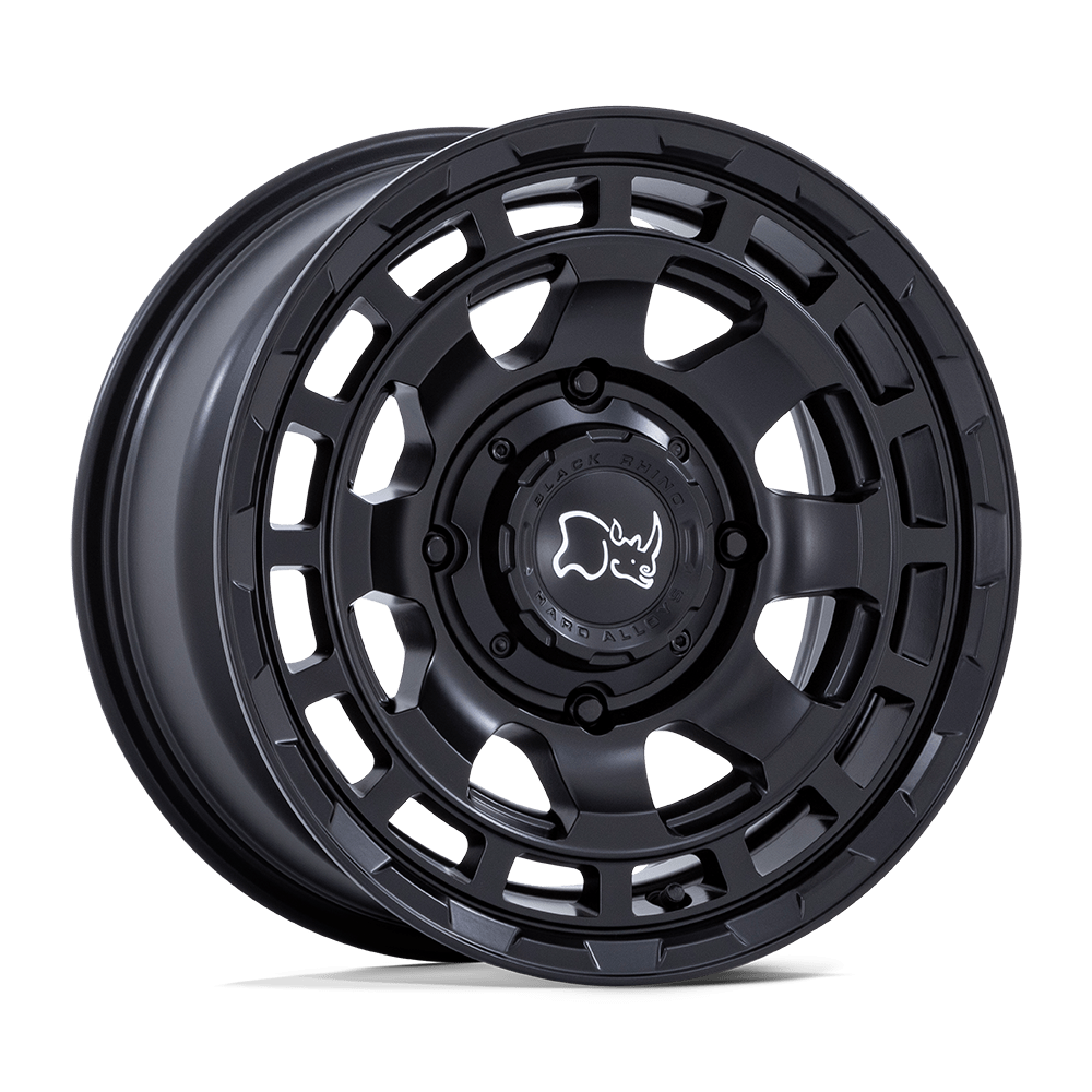 BLACK RHINO POWERSPORTS CHAMBER UTV 15X7 10 4X137 MATTE BLACK