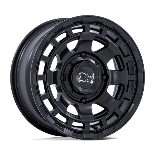 BLACK RHINO POWERSPORTS CHAMBER UTV 15X7 10 4X137 MATTE BLACK