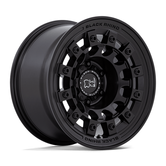 BLACK RHINO FUJI 17X8 38 5X127 MATTE BLACK