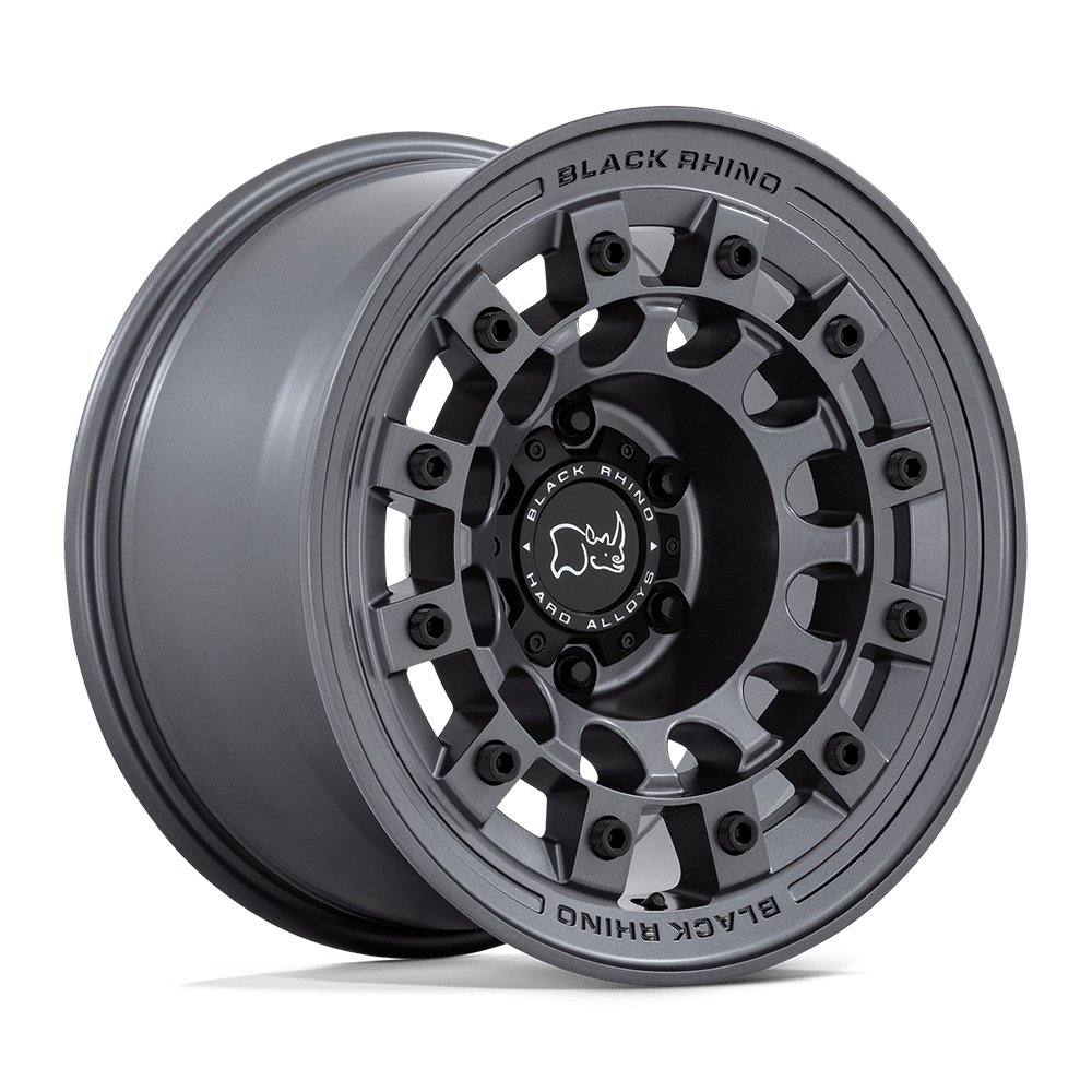 BLACK RHINO FUJI 17X8 38 5X127 MATTE GUNMETAL