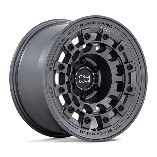 BLACK RHINO FUJI 17X8 38 5X127 MATTE GUNMETAL