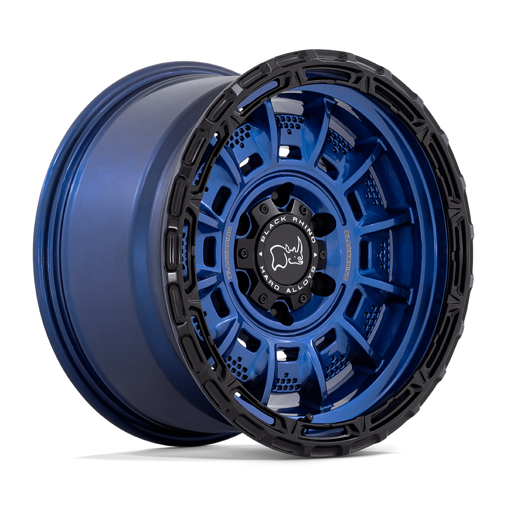 BLACK RHINO LEGION 17X9 0 6X139.7 COBALT BLUE WITH BLACK LIP