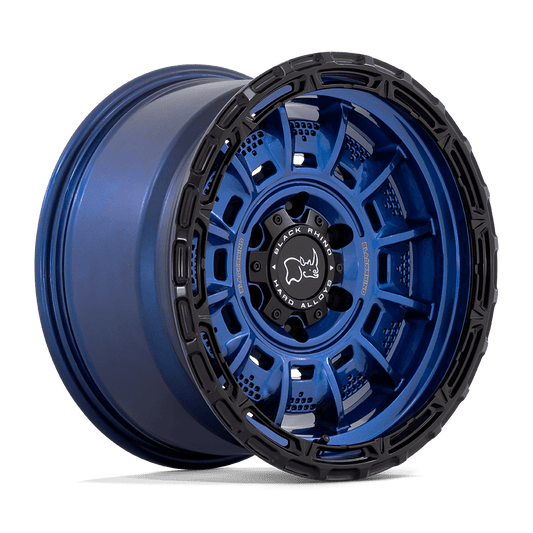 BLACK RHINO LEGION 17X9 0 6X139.7 COBALT BLUE WITH BLACK LIP