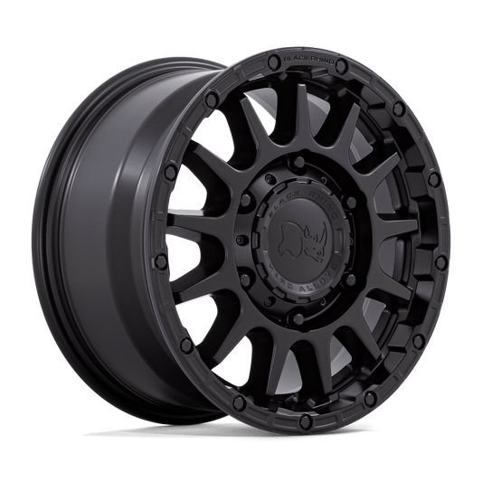 BLACK RHINO SEQUOIA 16X8 38 5X130 MATTE BLACK