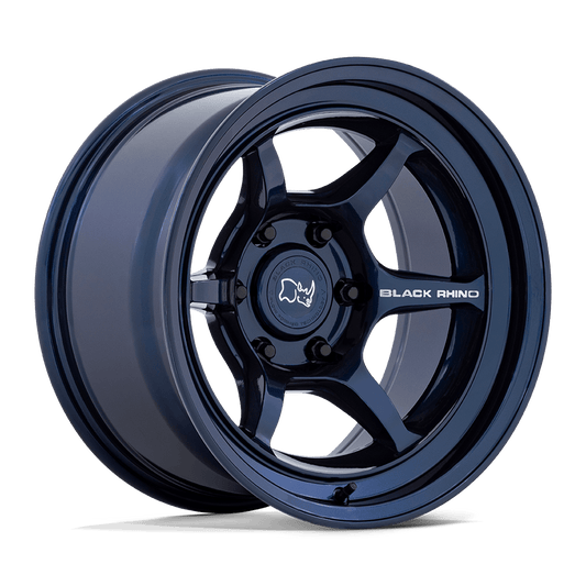 BLACK RHINO SHOGUN 16X8 -10 6X139.7 GLOSS MIDNIGHT BLUE