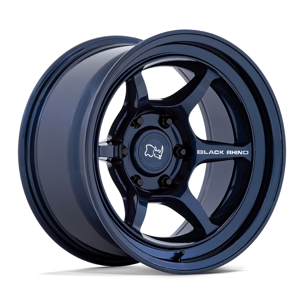 BLACK RHINO SHOGUN 17X9 -38 5X127 GLOSS MIDNIGHT BLUE