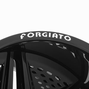 22x12 -44 8x180 FORGIATO FLOW TERRA 007 GLOSS BLACK (8 Lug) - Wheels | Rims