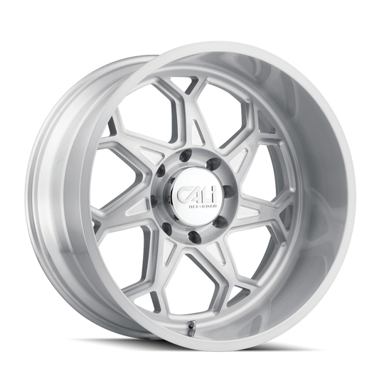 CALI OFF-ROAD SEVENFOLD 9111 20X9 0MM 8x170 125.2MM BRUSHED CLEAR GLOSS
