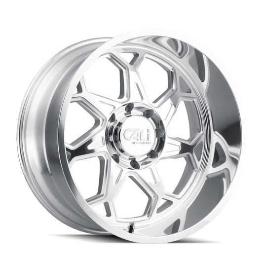 CALI OFF-ROAD SEVENFOLD 9111 20X10 -25MM 6x135 87.1MM POLISHED/MILLED SPOKES