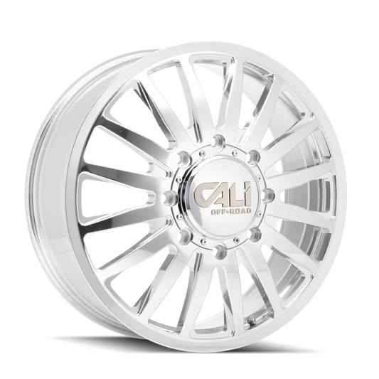 CALI OFF-ROAD SUMMIT DUALLY 9110D 20X8.25 115MM 8x200 142MM POLISHED/MILLED SPOKES