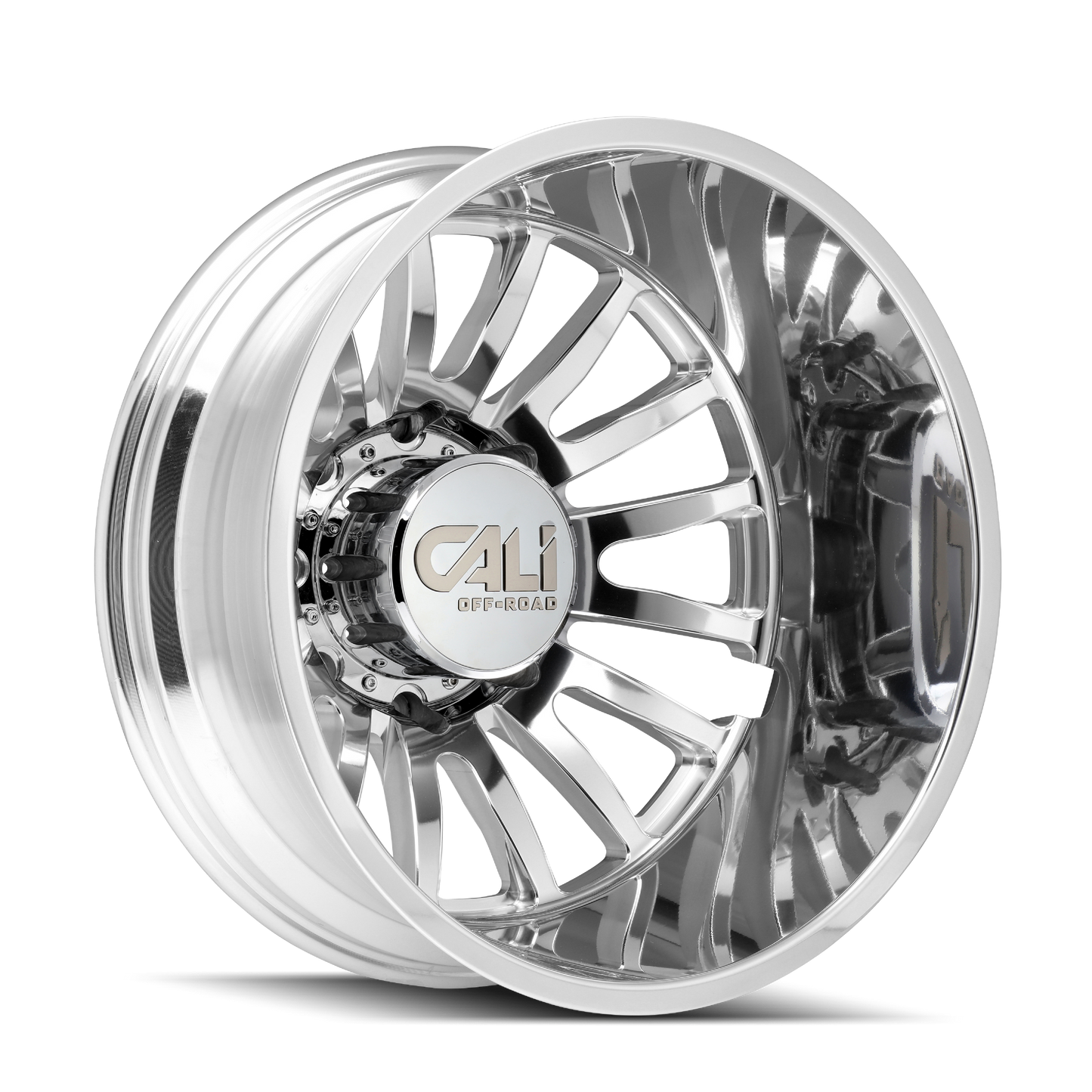 CALI OFF-ROAD SUMMIT DUALLY 9110D 22X8.25 -192MM 8x210 154.2MM POLISHED/MILLED SPOKES