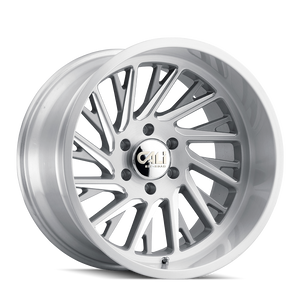 CALI OFF-ROAD INVADER 9115 20X10 -25 8x165.1 BRUSHED & CLEAR COATED