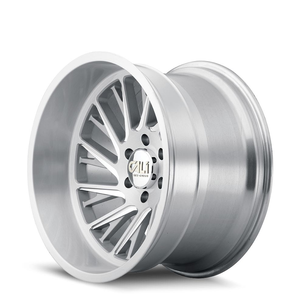 CALI OFF-ROAD INVADER 9115 22X12 -51 8x165.1 BRUSHED & CLEAR COATED