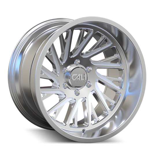 CALI OFF-ROAD PURGE 9114 20X12 -51MM 8x170 125.2MM POLISHED/MILLED SPOKES