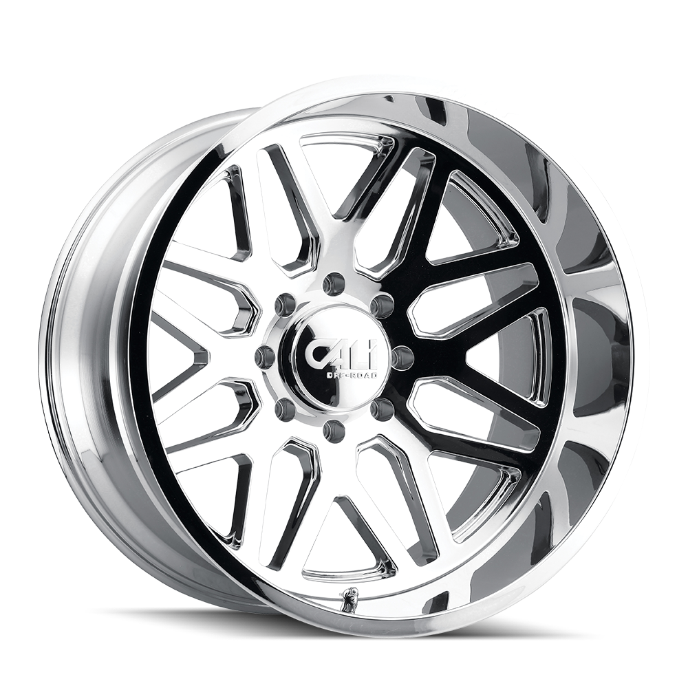 CALI OFF-ROAD INVADER 20x10 -25 6x139.7 CHROME