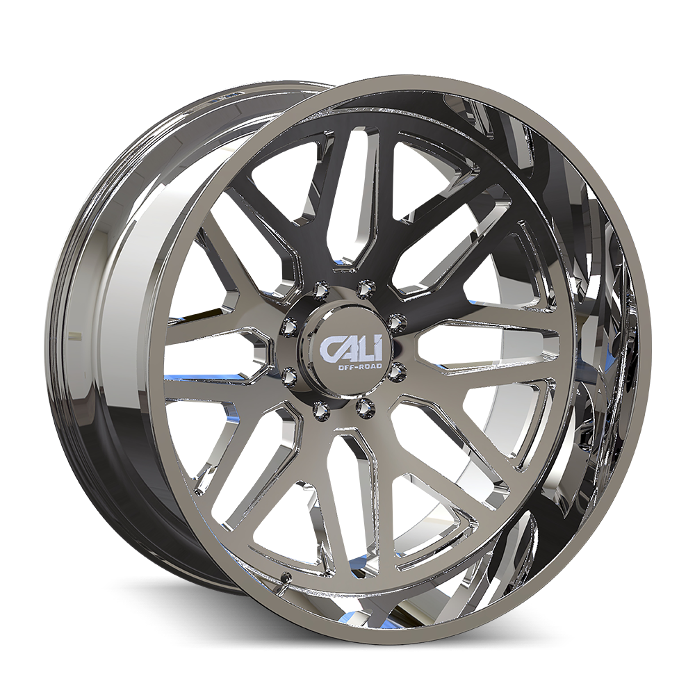 CALI OFF-ROAD INVADER 9115 28X12 -44 6x139.7 CHROME