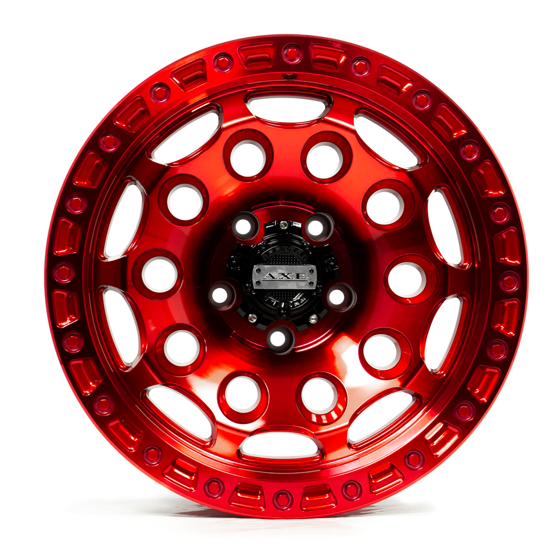 AXE CHAOS 17X9 -40 5X127 CANDY RED