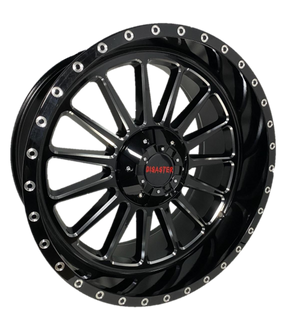 Offroad Disaster D96 20x10 -12 6x135/6x139.7 Gloss Black Milled