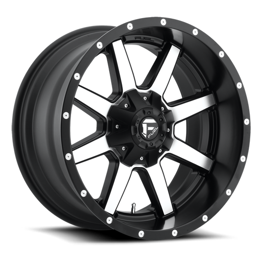 Fuel Maverick D537 20x10 -18 5x139.7(5x5.5)/5x150 Black and Machined