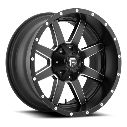 Fuel Maverick D538 20x10 -24 5x139.7(5x5.5)/5x150 Black and Milled