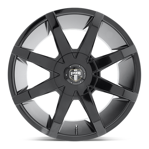 DUB 1PC S110 PUSH 20X8.5 35 6X120/6X132/6X120/132 GLOSS BLACK