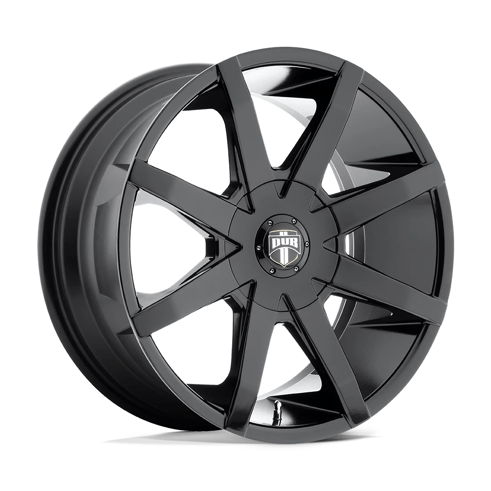 DUB 1PC S110 PUSH 22X9.5 30 6X135/6X5.3/6X139.7/6X5.5 GLOSS BLACK