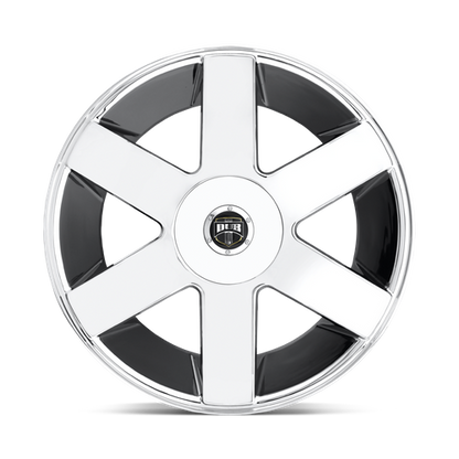 DUB 1PC S115 BALLER 24X10 20 5X127/5X5.0 CHROME PLATED