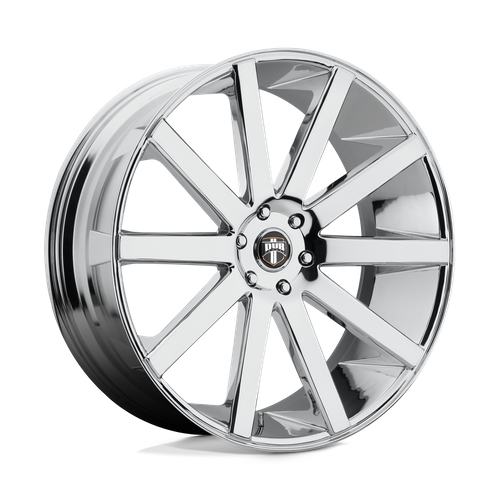 DUB 1PC S120 SHOT CALLA 22X9.5 30 6X139.7/6X5.5 CHROME PLATED