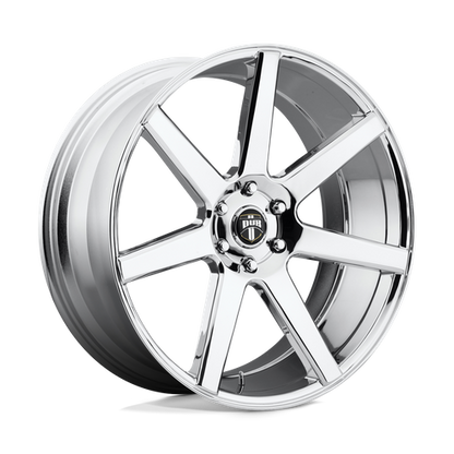 DUB 1PC S126 FUTURE 22X9.5 30 6X139.7/6X5.5 CHROME PLATED