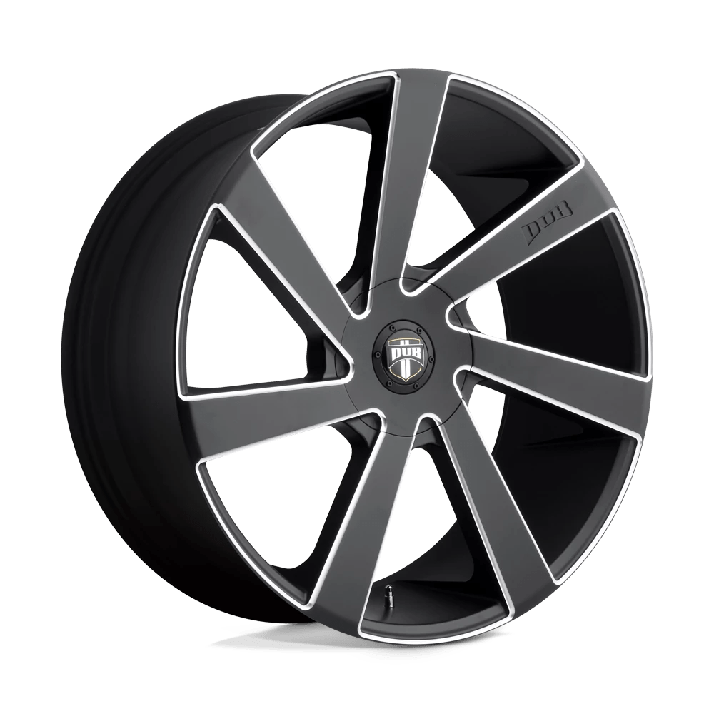 DUB 1PC S133 DIRECTA 22X9.5 35 5X150/5X150 MATTE BLACK MILLED