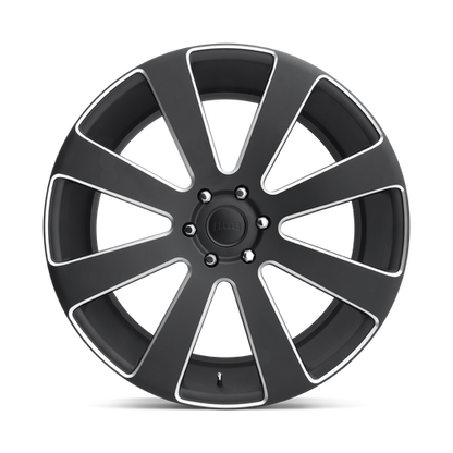 DUB 1PC S187 8-BALL 22X9.5 30 6X139.7/6X5.5 MATTE BLACK MILLED