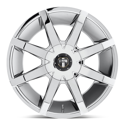 DUB 1PC S201 PUSH 22X9.5 30 6X135/6X5.3/6X139.7/6X5.5 CHROME PLATED