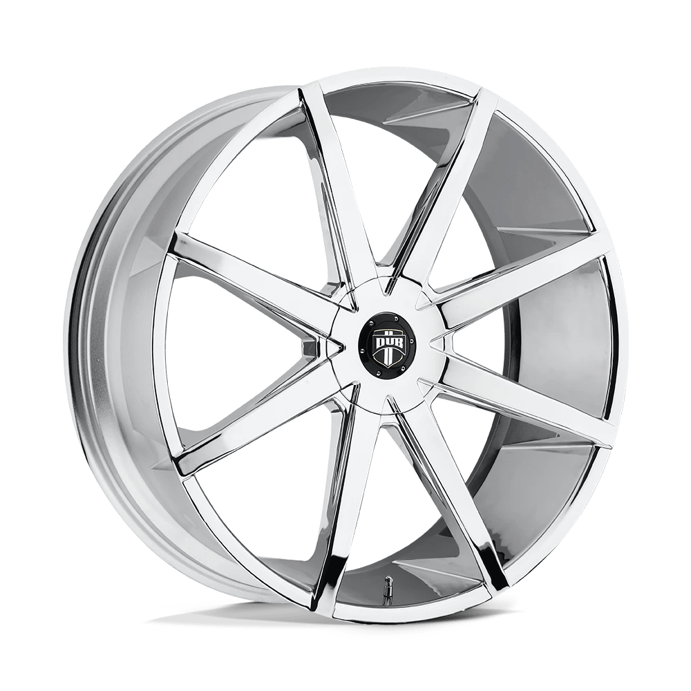 DUB 1PC S201 PUSH 20X8.5 35 6X120/6X132/6X120/132 CHROME PLATED