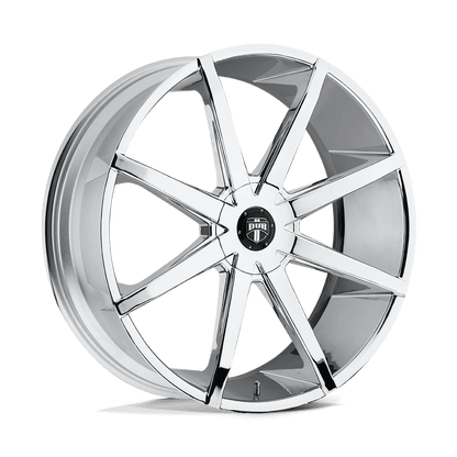 DUB 1PC S201 PUSH 20X8.5 35 6X120/6X132/6X120/132 CHROME PLATED