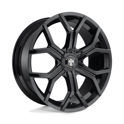 DUB 1PC S208 ROYALTY 22X9.5 30 6X120/6X132/6X120/132 GLOSS BLACK