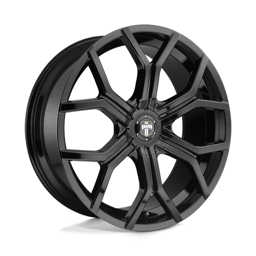 DUB 1PC S208 ROYALTY 22X9.5 30 6X120/6X132/6X120/132 GLOSS BLACK
