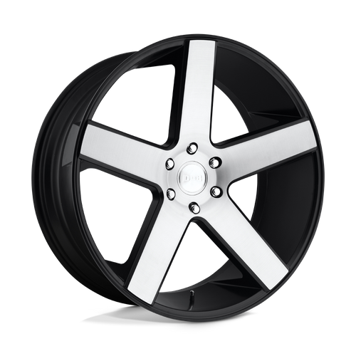 DUB 1PC S217 BALLER 24X10 11 5X127/5X5.0 GLOSS BLACK BRUSHED