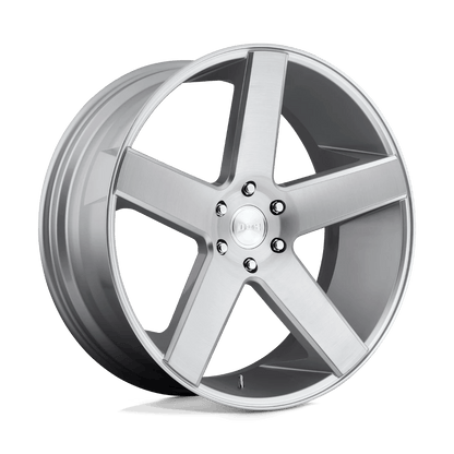 DUB 1PC S218 BALLER 26X10 10 5X127 GLOSS SILVER BRUSHED