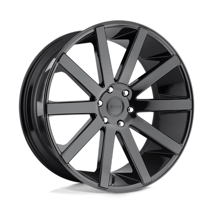 DUB 1PC S219 SHOT CALLA 24X10 30 6X139.7/6X5.5 GLOSS BLACK