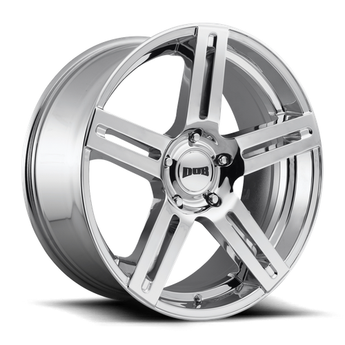 DUB 1PC S249 ROC 22X9.5 25 5X139.7/5X5.5 CHROME PLATED
