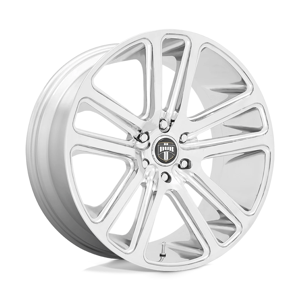 DUB 1PC S254 FLEX 22X9.5 30 6X135/6X5.3 Chrome