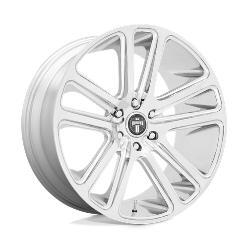 DUB 1PC S254 FLEX 22X9.5 10 5X127/5X5.0 Chrome