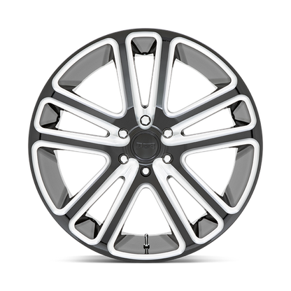 DUB 1PC S255 FLEX 22X9.5 25 6X139.7/6X5.5 Gloss Black Milled