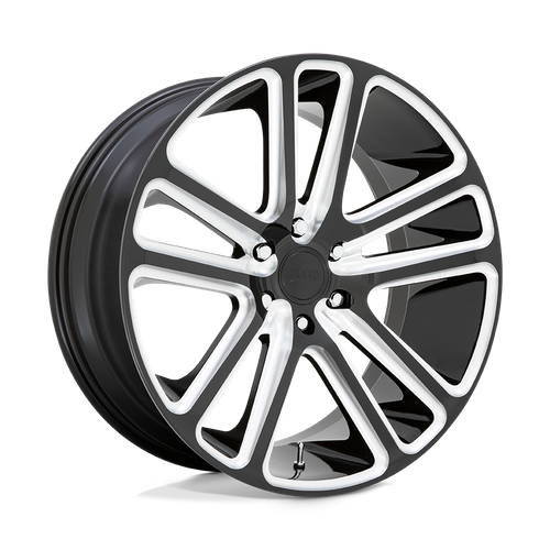 DUB 1PC S255 FLEX 22X9.5 10 5X127/5X5.0 Gloss Black Milled