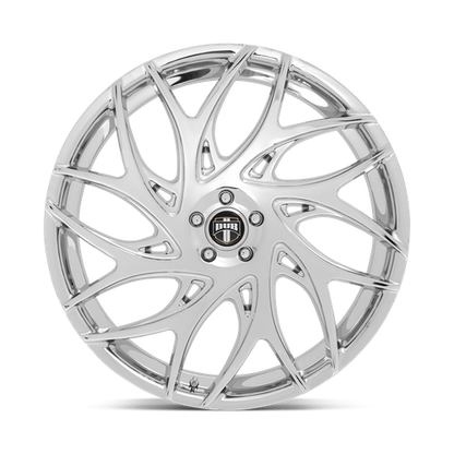 DUB 1PC S258 G.O.A.T. 24X10 10 5X127/5X5.0 Chrome