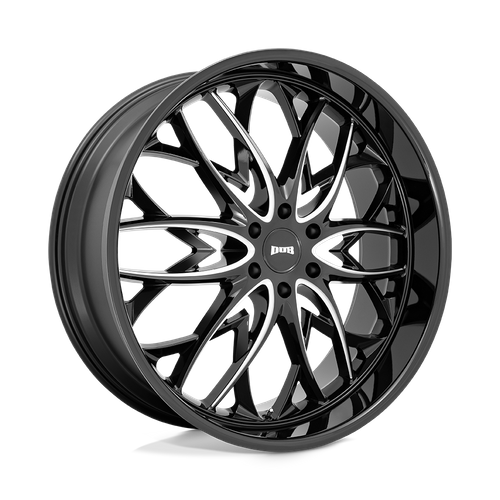 DUB 1PC S263 OG 26X10 25 6X139.7/6X5.5 Gloss Black Milled
