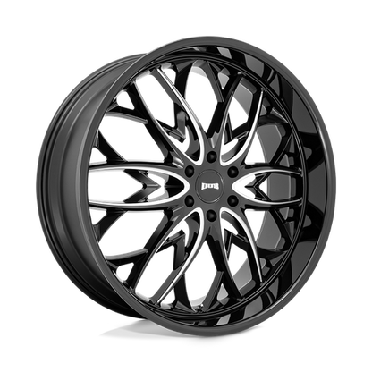 DUB 1PC S263 OG 26X10 30 6X135/6X5.3 Gloss Black Milled